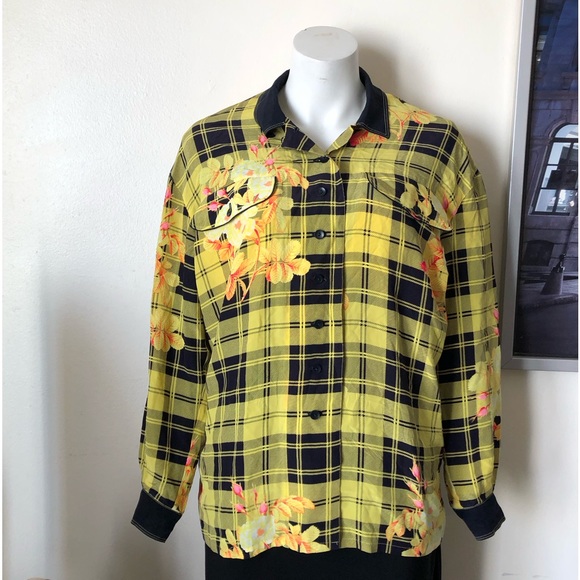 ESCADA VINTAGE LUXURY SILK BLOUSE - Picture 2 of 13